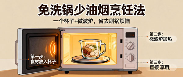 懒人减肥 微波炉 “叮” 一下就好！7 天不重样低卡减脂餐单