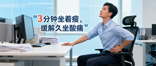 懒人减肥 久坐上班族救星！8 个办公室懒人拉伸动作,缓解酸痛还燃脂