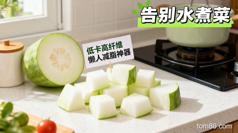 告别水煮菜！冬瓜的 5 种懒人美味做法,边吃边瘦。