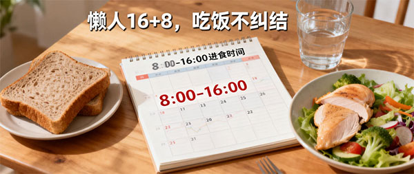 懒人减肥 懒人减肥：16+8 断食法轻松瘦