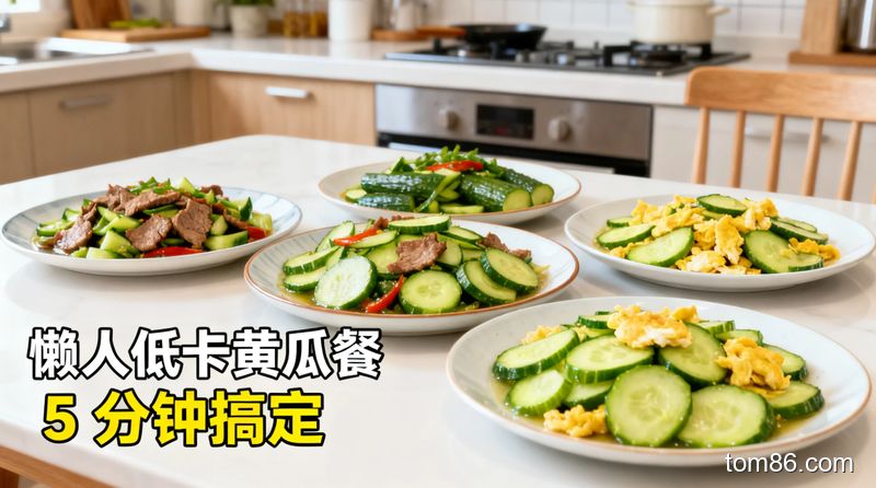 告别水煮菜！5 种让黄瓜好吃又掉肉的懒人拌法