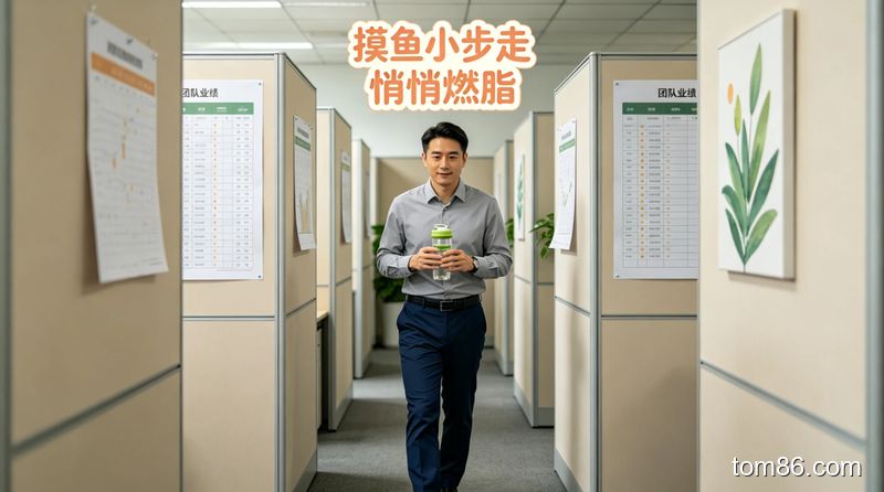 办公室懒人减肥法：小步走 + 微运动,坐着也能瘦