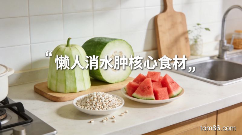 懒人减肥 水肿型肥胖救星！懒人冬瓜排水食谱,快速瘦出小蛮腰