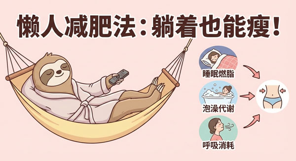 懒人减肥 2026懒人减肥：3招教你如何重启基础代谢,坐着也能瘦的科学方案