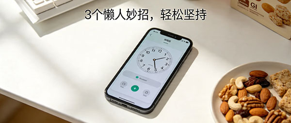 3 个懒人坚持妙招