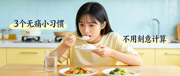 3 个无痛习惯，养成八分饱