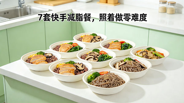 7 套快手高纤维减脂餐