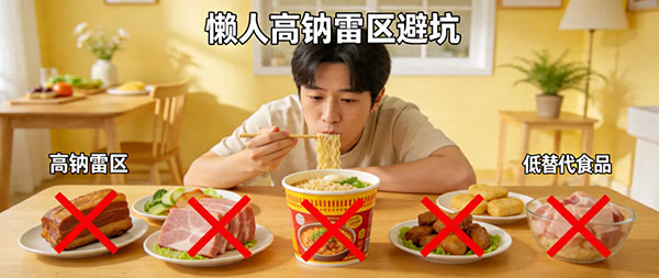 懒人最容易踩的 3 个高钠雷区