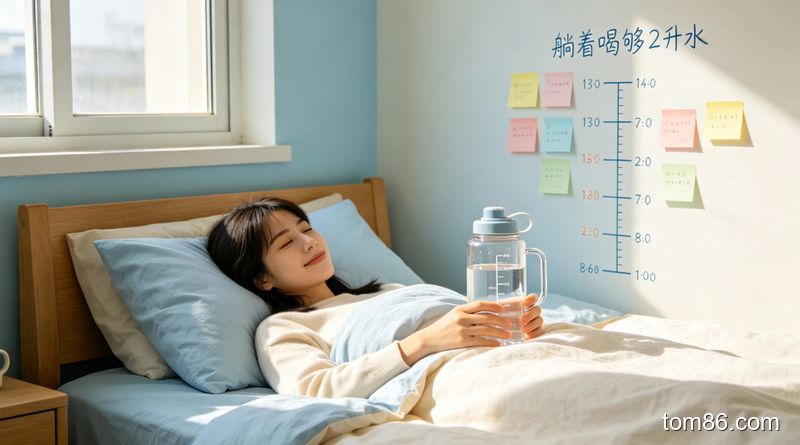 2 升水减肥法，躺着就能完成
