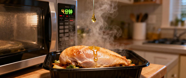 微波炉加热鸡胸肉