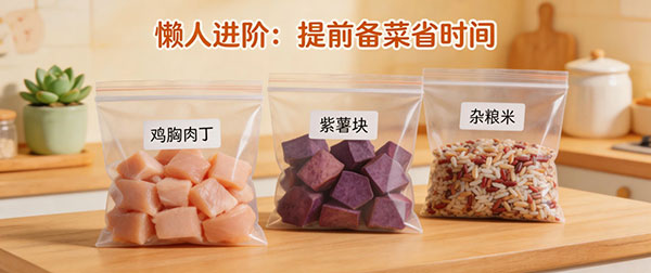 周末花 30 分钟批量处理食材