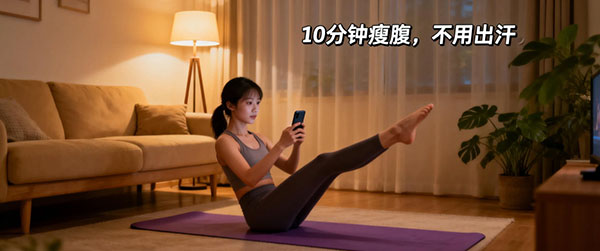 懒人居家小动作