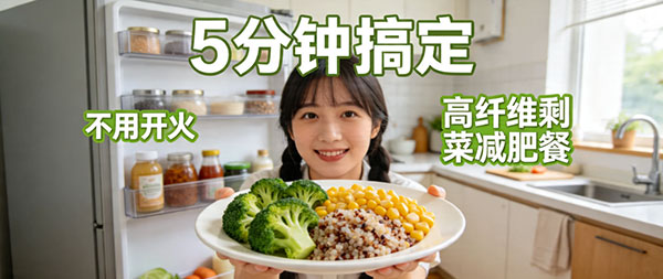 不用开火也能搞定低卡餐