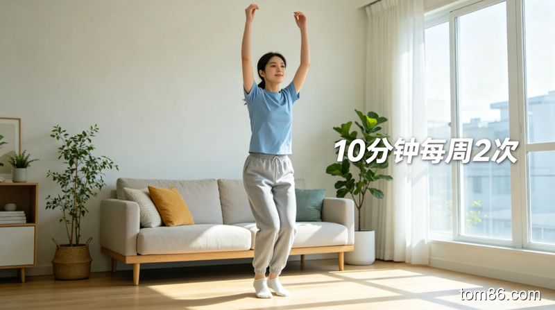 每周 2 次 10 分钟懒人 HIIT：躺瘦级燃脂提代谢