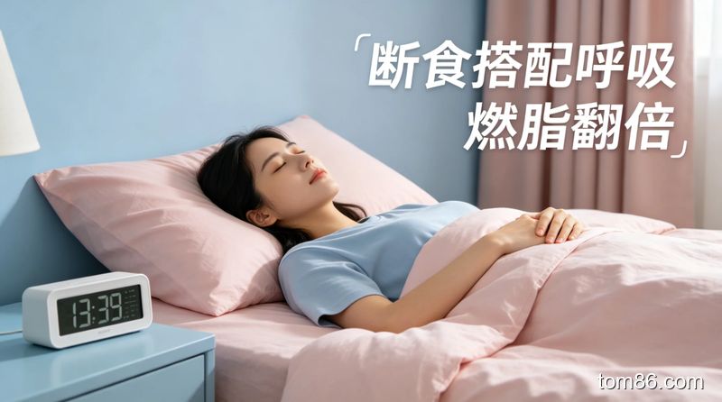 睡觉燃脂：每天睡够 7-8 小时，躺着就能抑制饥饿素分泌，避免断食期间忍不住暴食冲动