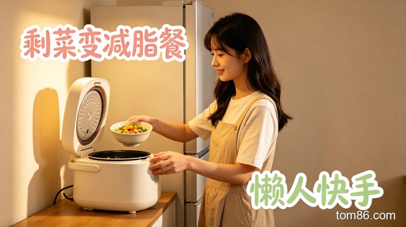 想要懒人减脂更高效？试试这些进阶小技巧！首先是剩菜变餐