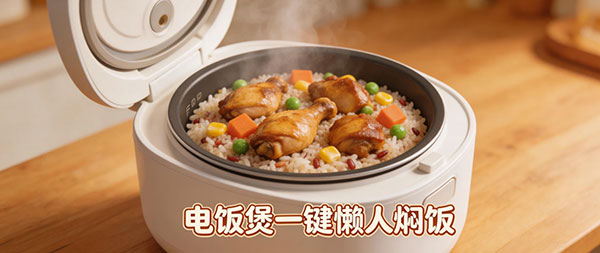 电饭煲一键焖饭减肥