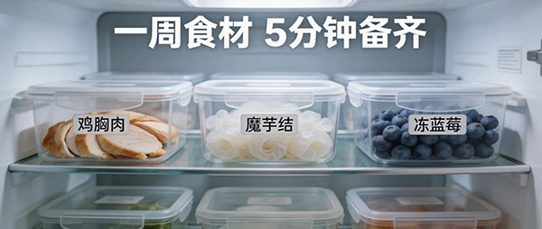 5 分钟备一周食材