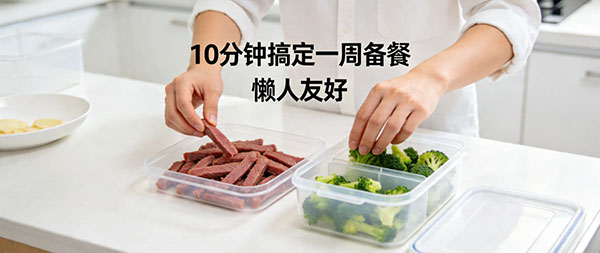 10 分钟搞定一周减脂餐