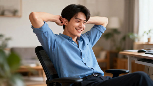 Seated Ear-Tug Stretch