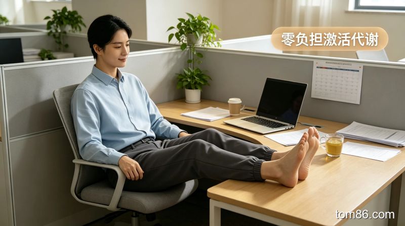 懒人坐着做简单抬腿小动作，无需起身不用器械，3 分钟即可完成