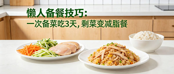 10分钟备餐+剩菜利用