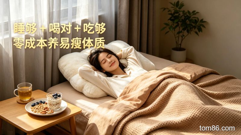懒人专属 7 天补水挑战：躺平提代谢